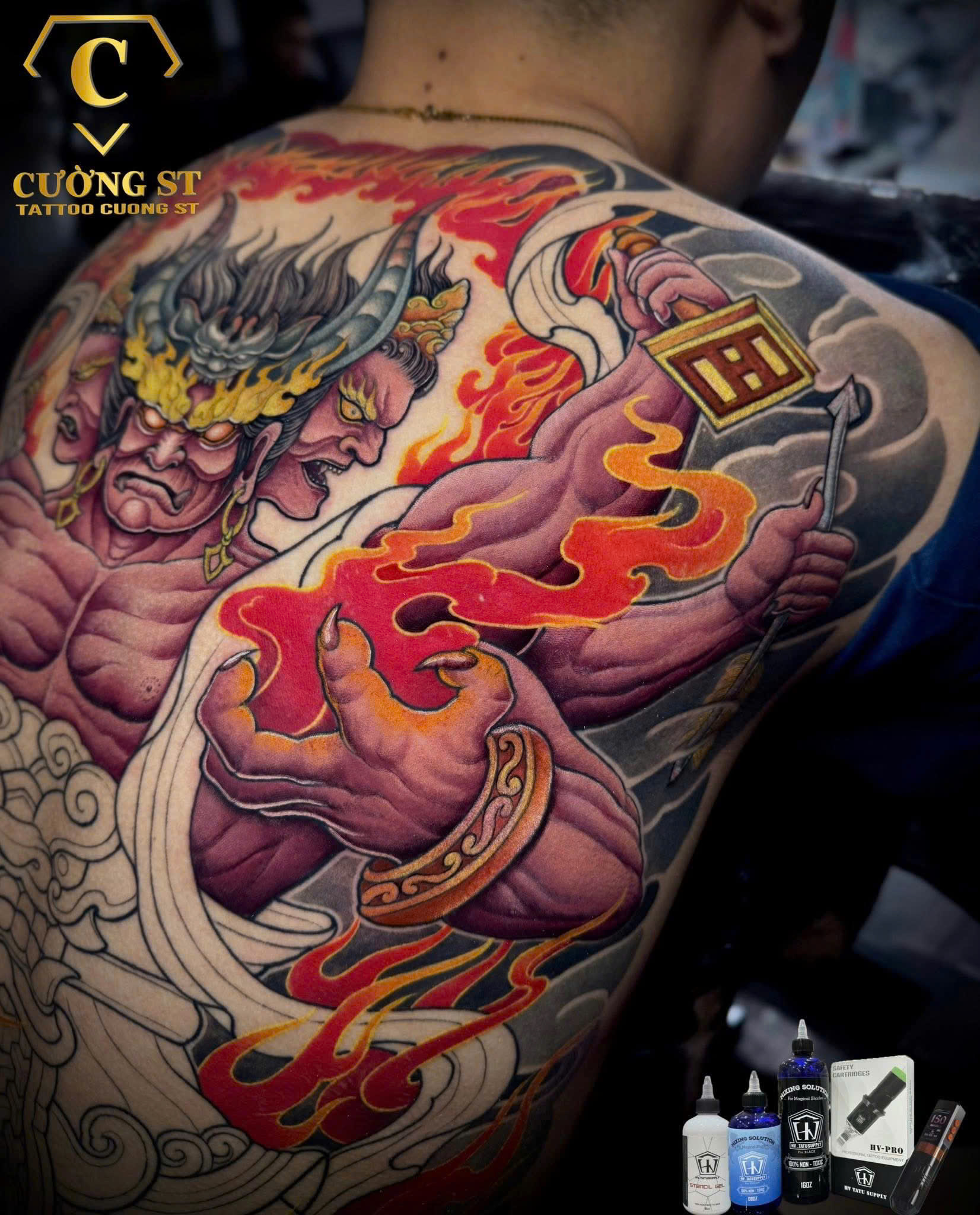 Tác phẩm artist sử dụng dụng cụ HV TATUSUPPLY số 2